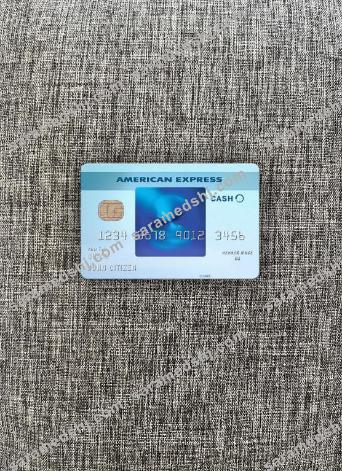 USA Commerce bank AMEX blue cash everyday card photolook front